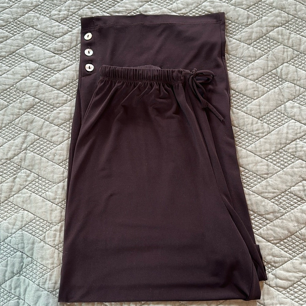 Chico's Brown Elastic Waist Pants